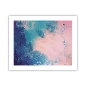 Pôster - Abraço azul - 50x40 cm
