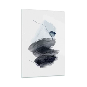 Quadro em vidro - Intensidade e movimento - 50x70 cm