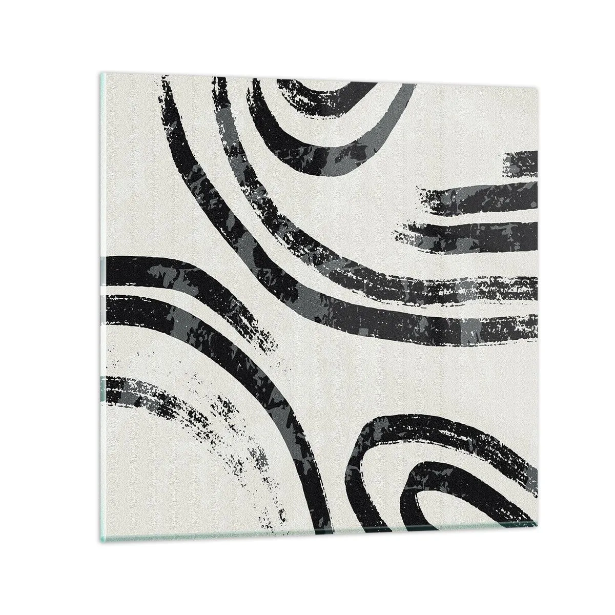 Quadro em vidro - Meio parado - 50x50 cm