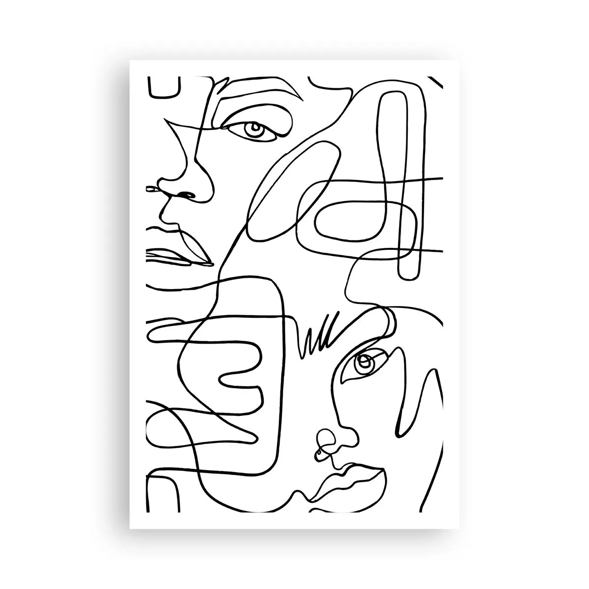 Pôster - Em emoções emaranhadas - 70x100 cm