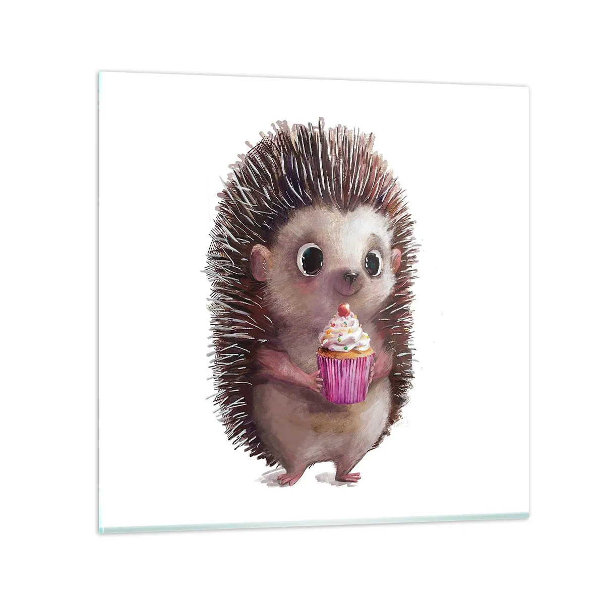 Quadro em vidro - A celebração é diária - 60x60 cm