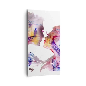 Quadro em tela - A ponte secreta dos suspiros - 55x100 cm