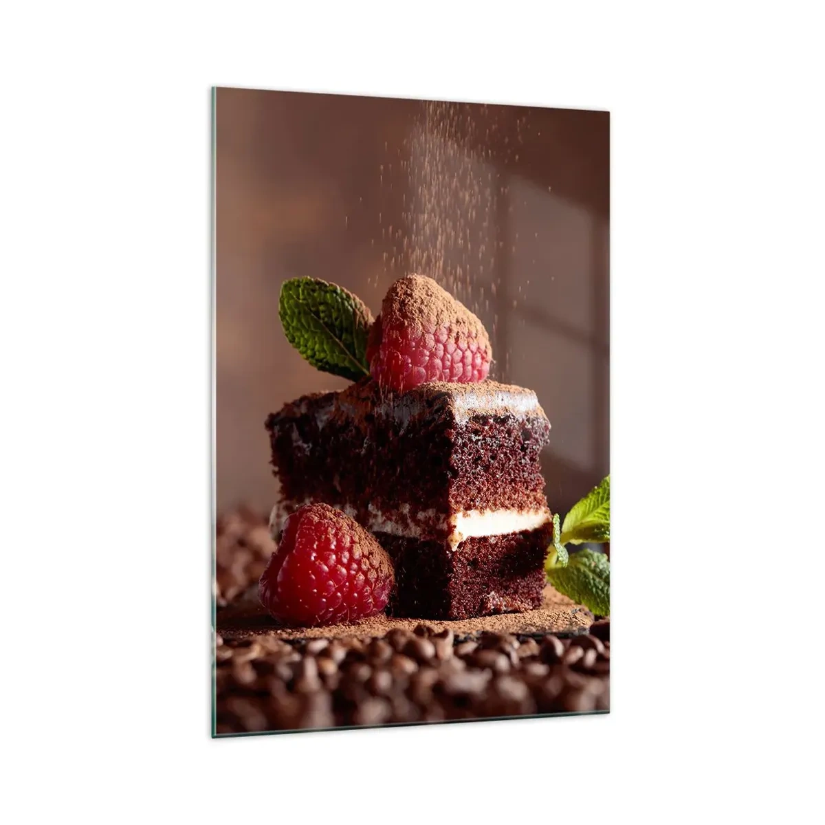 Quadro em vidro - A vida é doce - 70x100 cm
