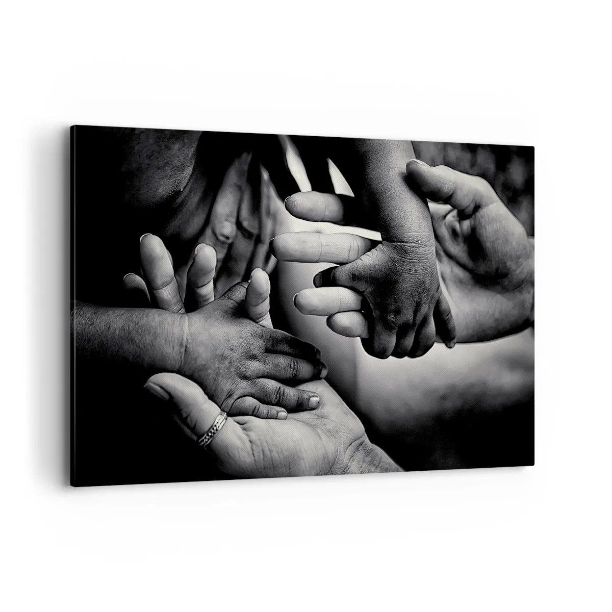 Quadro em tela - Ser humano - 100x70 cm