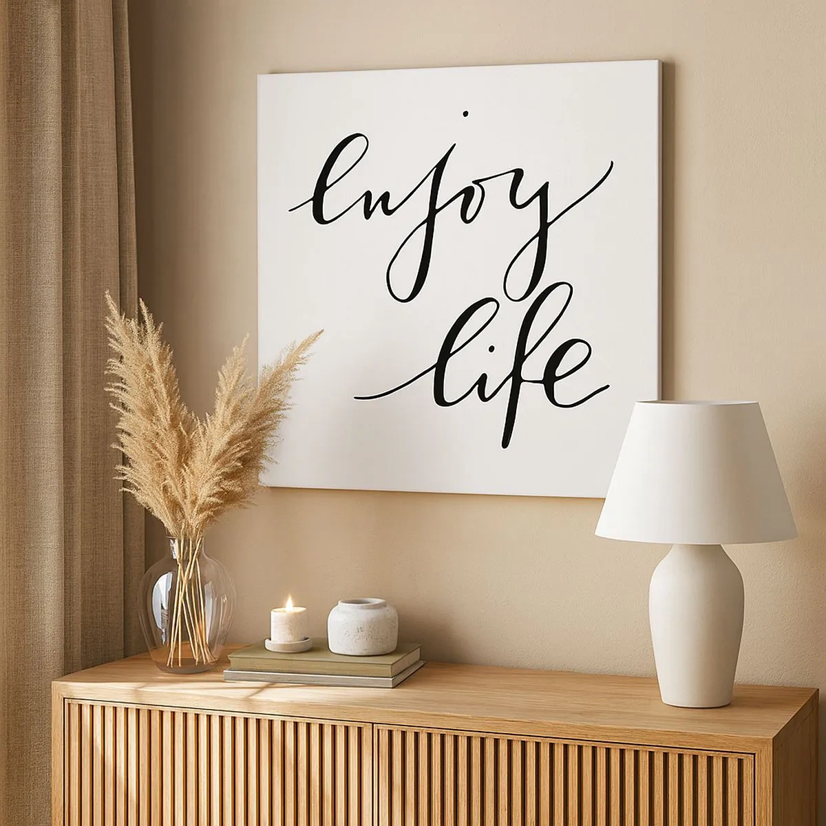 Quadro em tela - Nada mais... - 30x30 cm