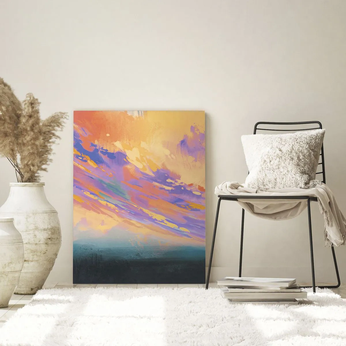 Quadro em vidro - A força da atração - 50x70 cm