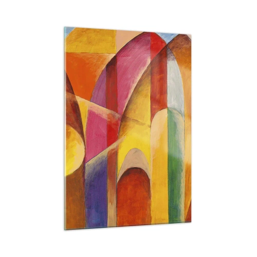 Quadro em vidro - Catedral do Sol - 50x70 cm