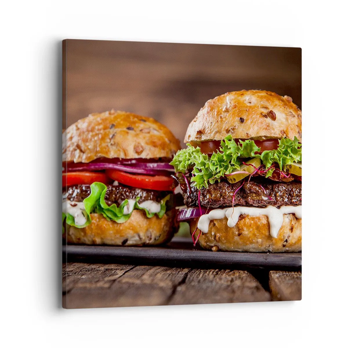 Quadro em tela - Sonho americano - 40x40 cm