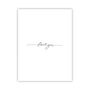 Pôster - Preto e branco - 30x40 cm