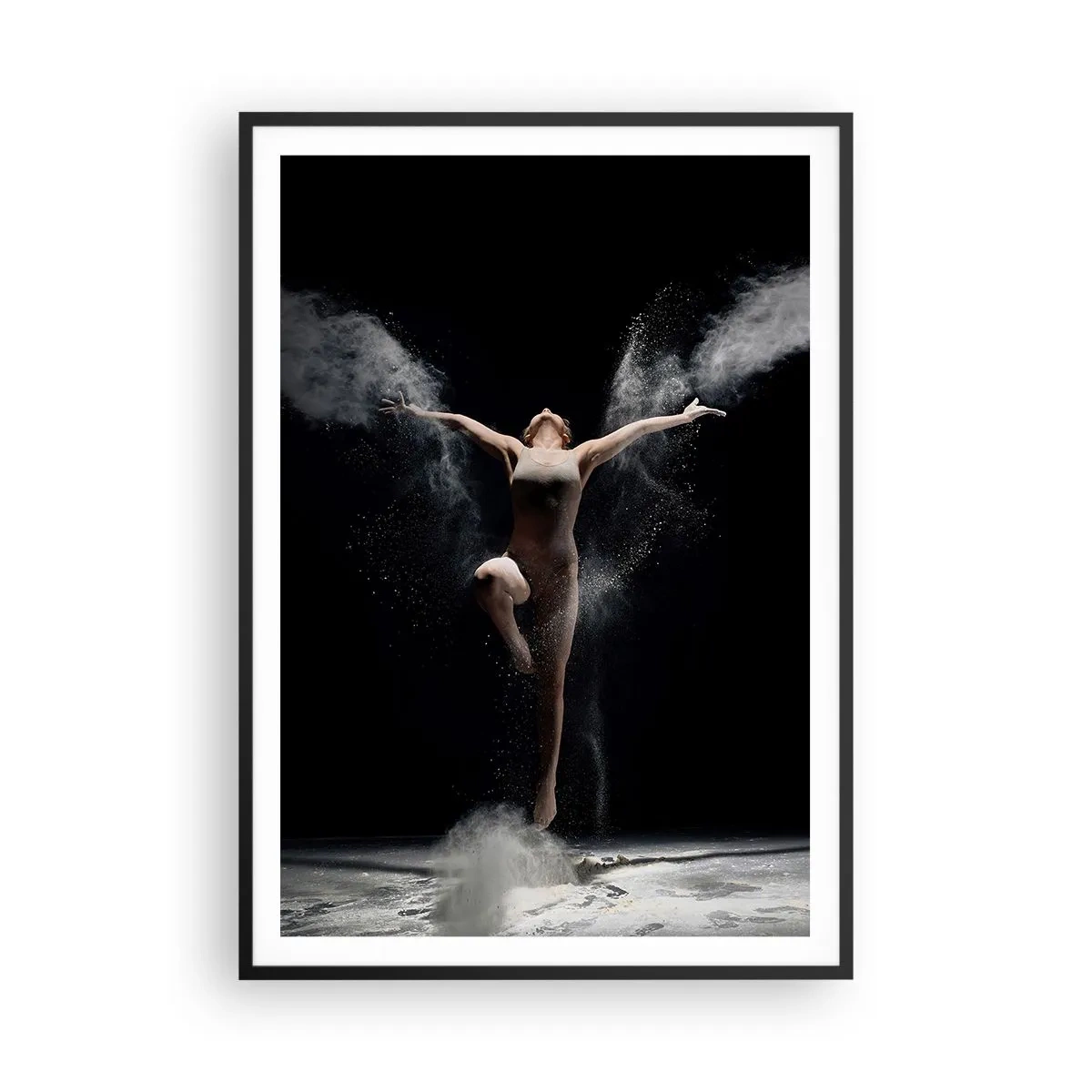 Pôster com moldura preta - Os elfos existem - 70x100 cm