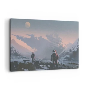 Quadro em tela - Sob uma estrela desconhecida - 120x80 cm