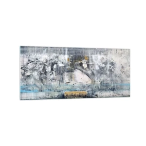 Quadro em vidro - Pelo gelo ou pelo torrão de terra - 120x50 cm