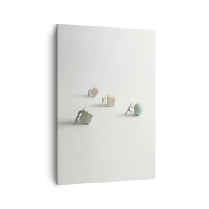 Quadro em tela - É a vida - 70x100 cm