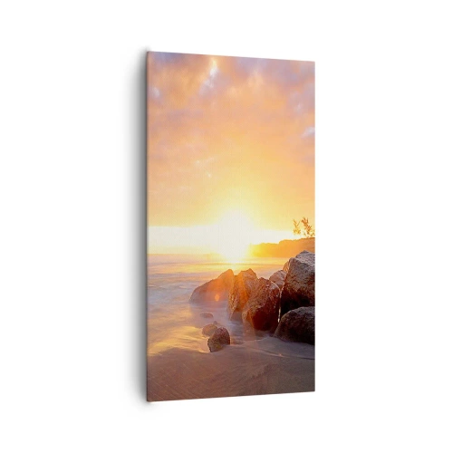Quadro em tela - A brisa luminosa da noite - 65x120 cm