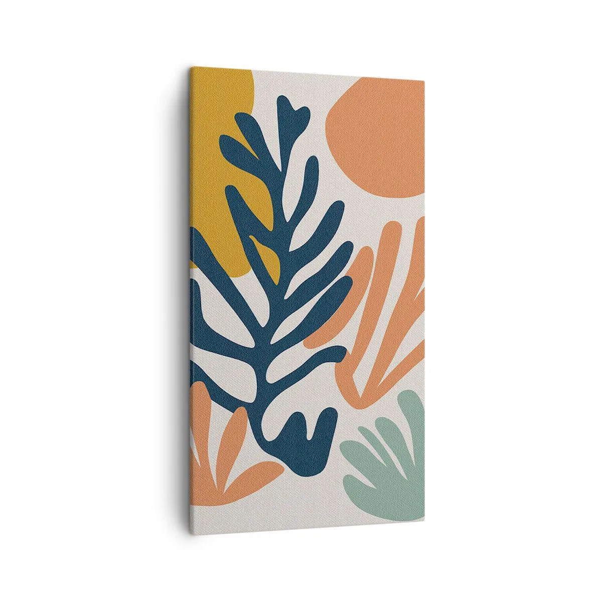 Quadro em tela - Mares de coral - 45x80 cm