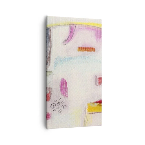 Quadro em tela - Mais convexo do que côncavo ou plano - 55x100 cm