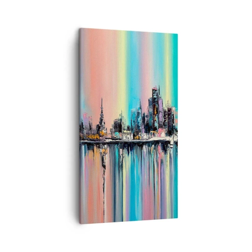 Quadro em tela - Brilho da noite - 45x80 cm