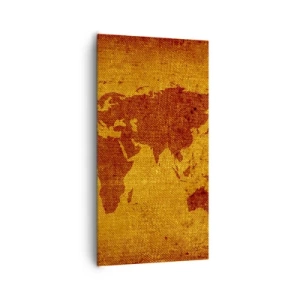 Quadro em tela - Convite para viajar - 65x120 cm