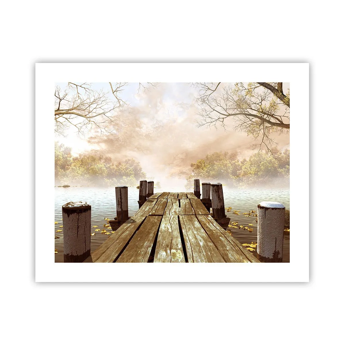 Pôster - A leve tristeza do outono - 50x40 cm