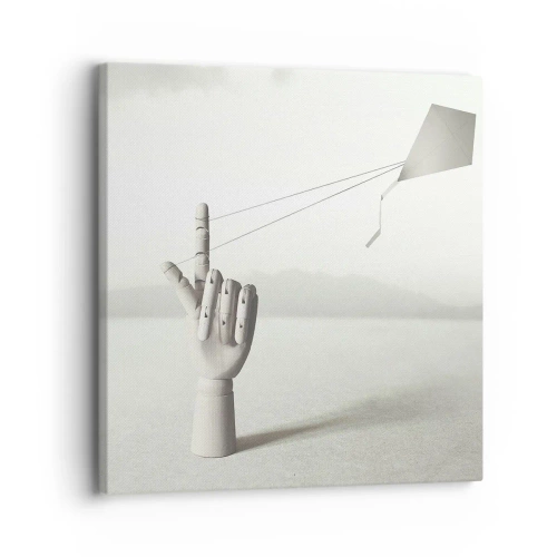 Quadro em tela - Prova de força - 30x30 cm