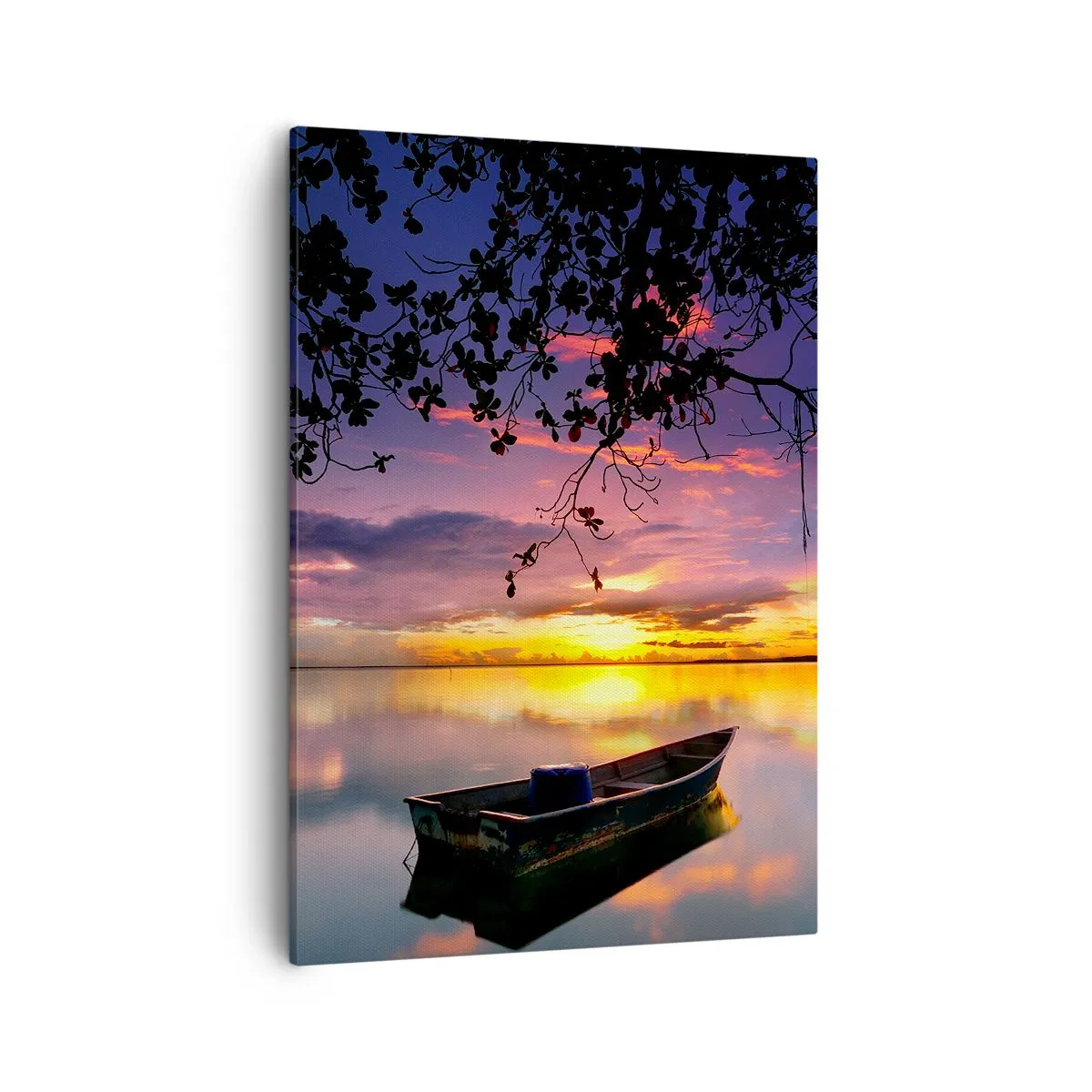 Quadro em tela - Parece que estás pendurado no meio do céu… - 50x70 cm
