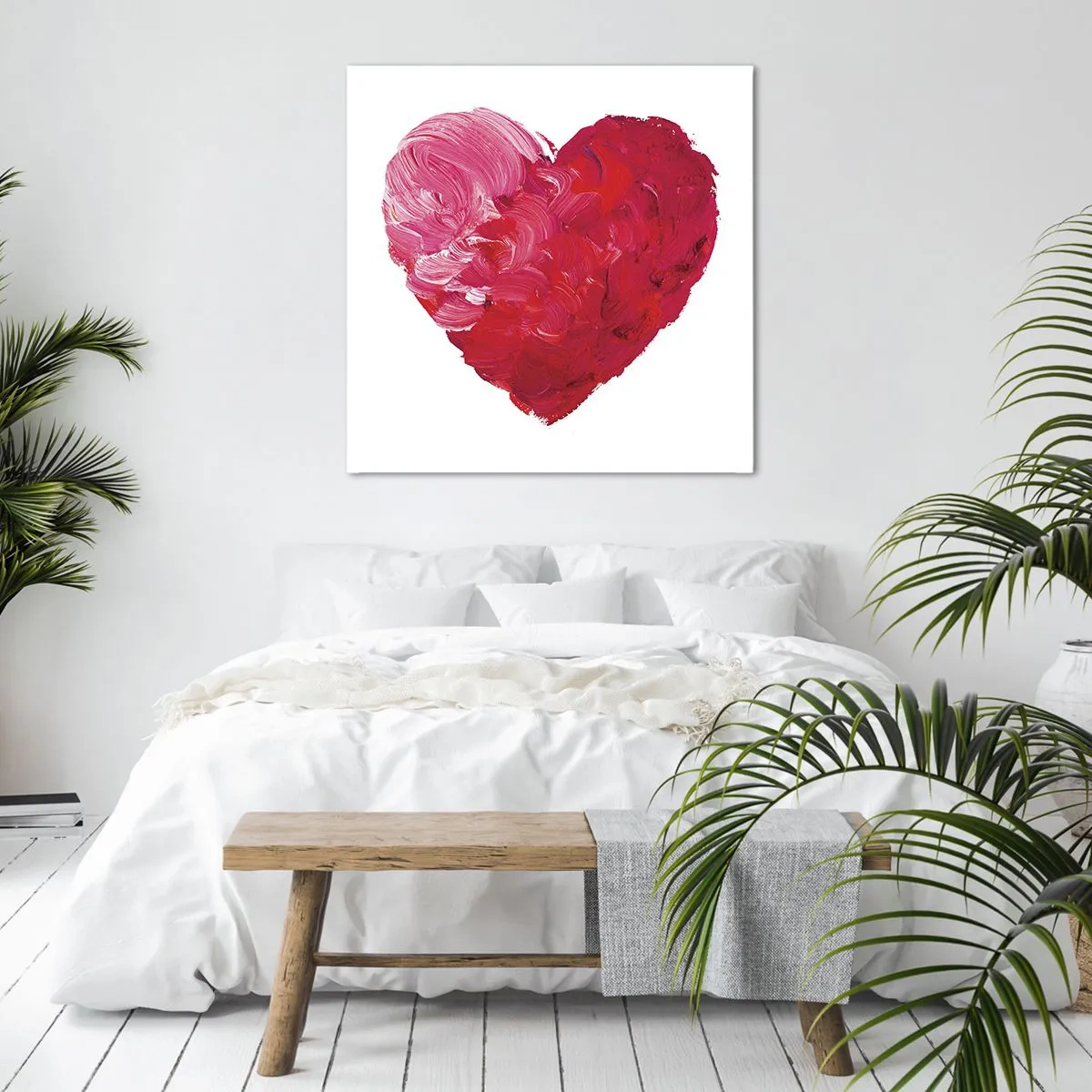 Quadro em tela - All you need is love - 40x40 cm