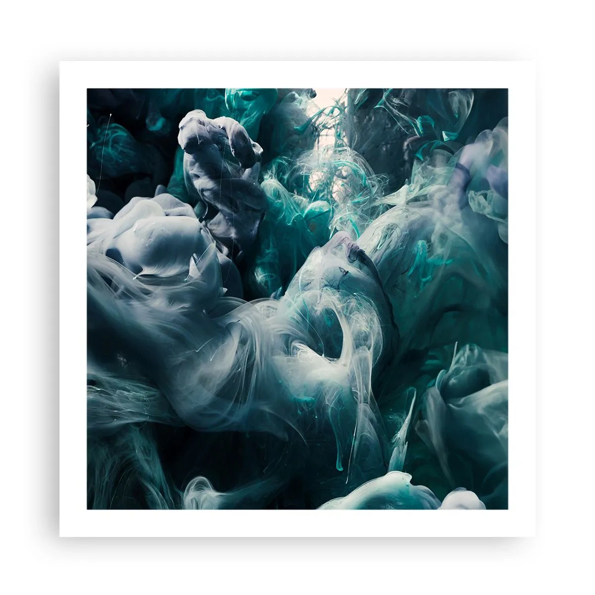 Pôster - Movimento de cores - 60x60 cm