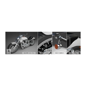 Amostra de papel de parede autocolante Deluxe Sticker - Dá vontade de se ajoelhar - Automotivo, Moto, Viagens - 100x30 cm