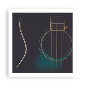 Pôster - Um momento antes de soar - 60x60 cm