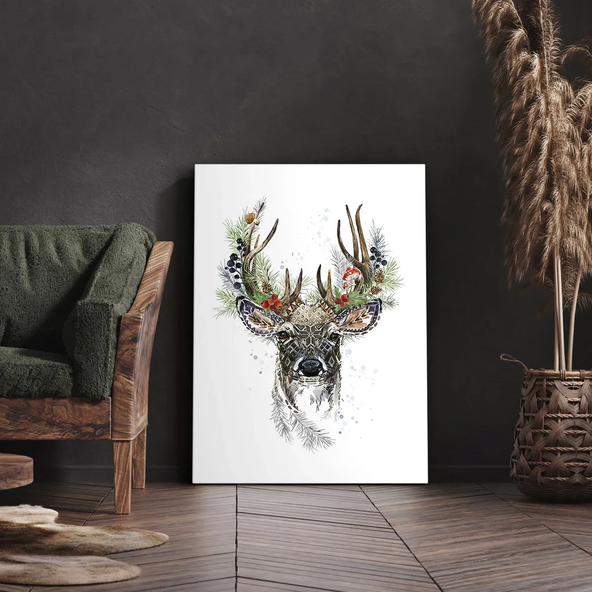 Quadro em tela - Num manto festivo - 50x70 cm