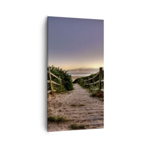 Quadro em tela - O objetivo já está claro - 55x100 cm