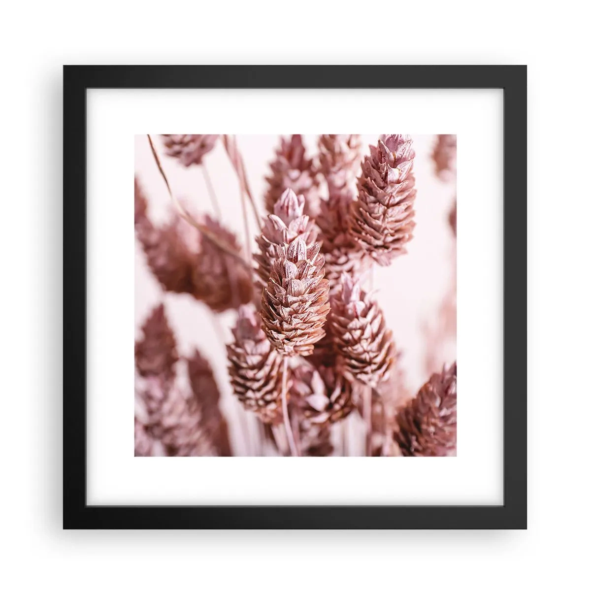 Pôster com moldura preta - Aparentemente discreto - 30x30 cm