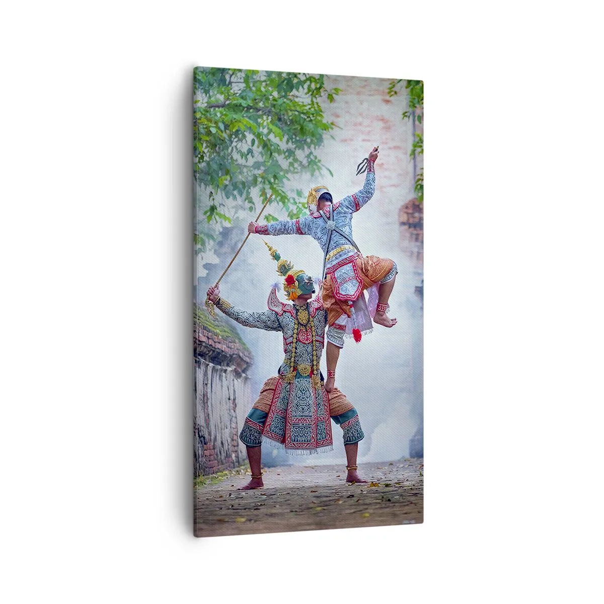 Quadro em tela - Uma dança de beleza mortal - 55x100 cm