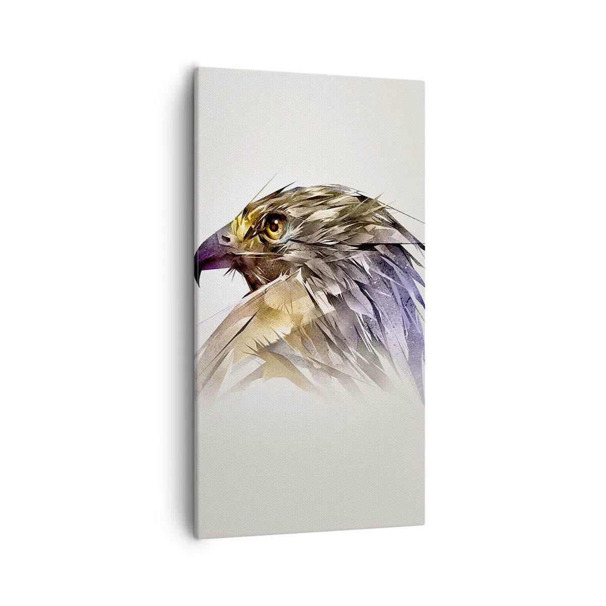 Quadro em tela - Retrato de um guerreiro - 55x100 cm