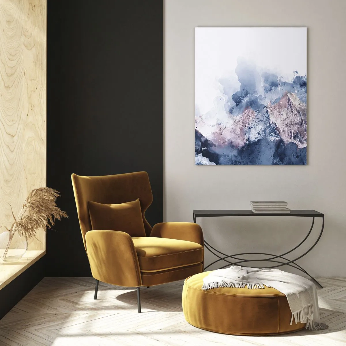 Quadro em vidro - Estes são os verdadeiros picos! - 50x70 cm