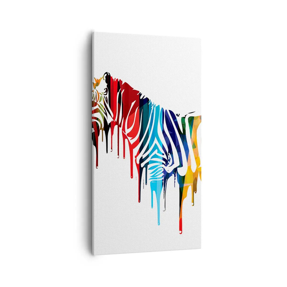 Quadro em tela - Não somente preto e branco - 55x100 cm