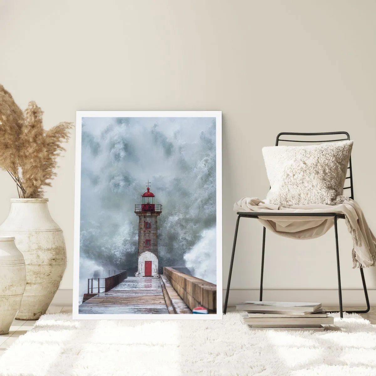 Pôster - O rugido das águas, o som do vento - 50x70 cm