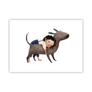 Pôster - Melhores amigos - 70x50 cm