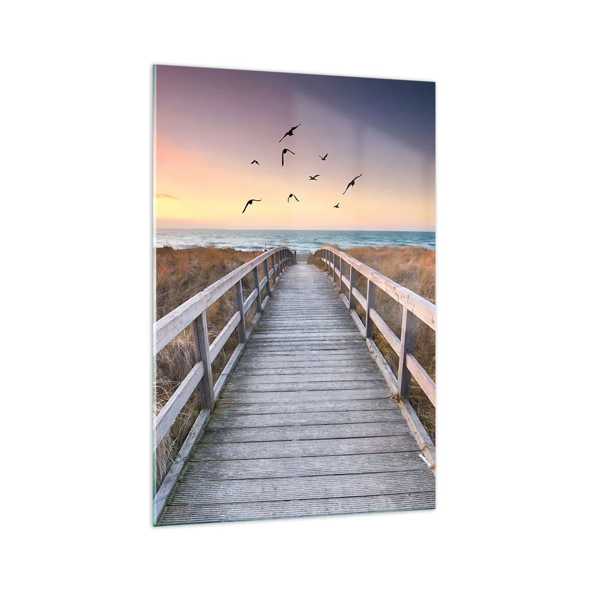 Quadro em vidro - O espaço das alturas - 70x100 cm