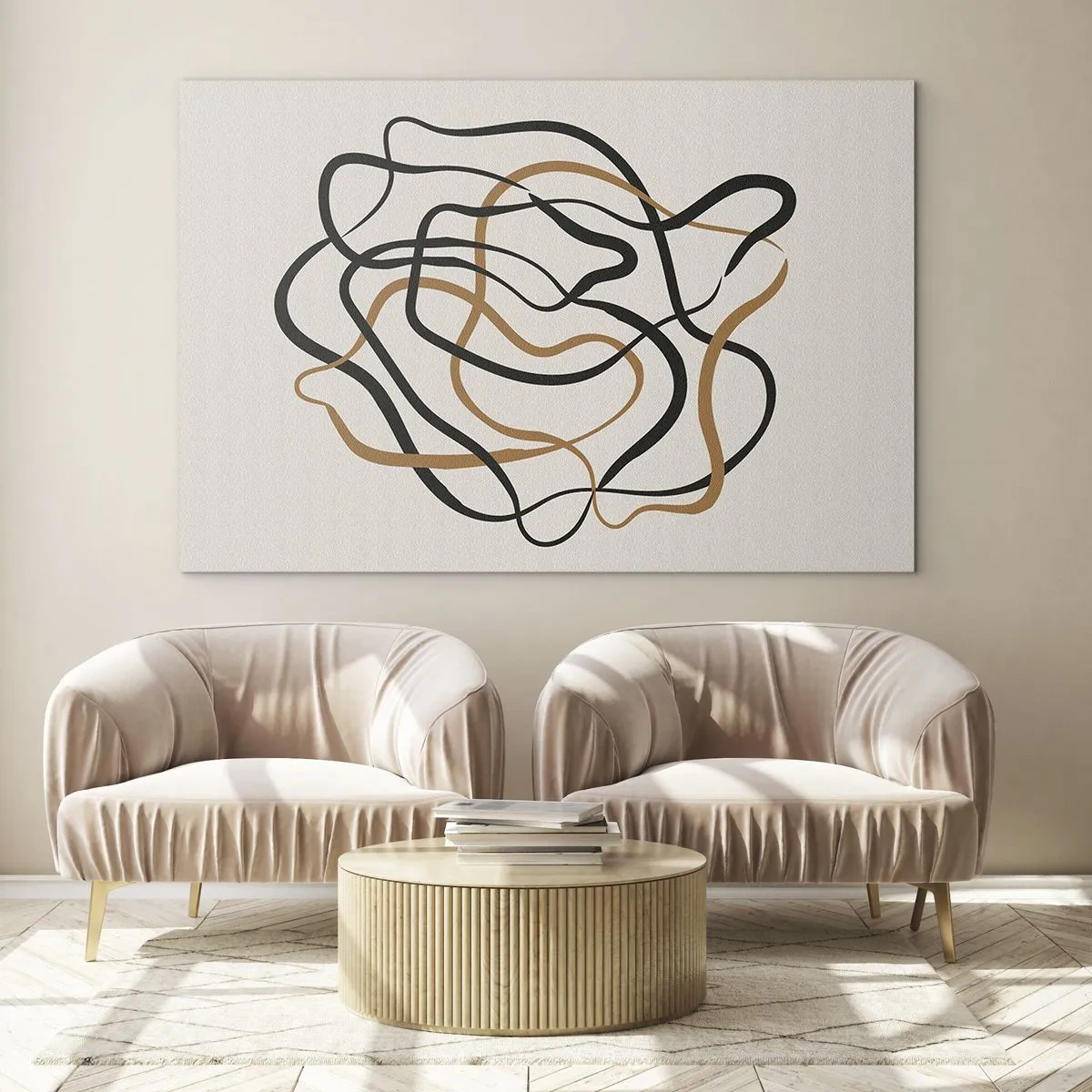 Quadro em vidro - Tudo deu errado - 100x70 cm