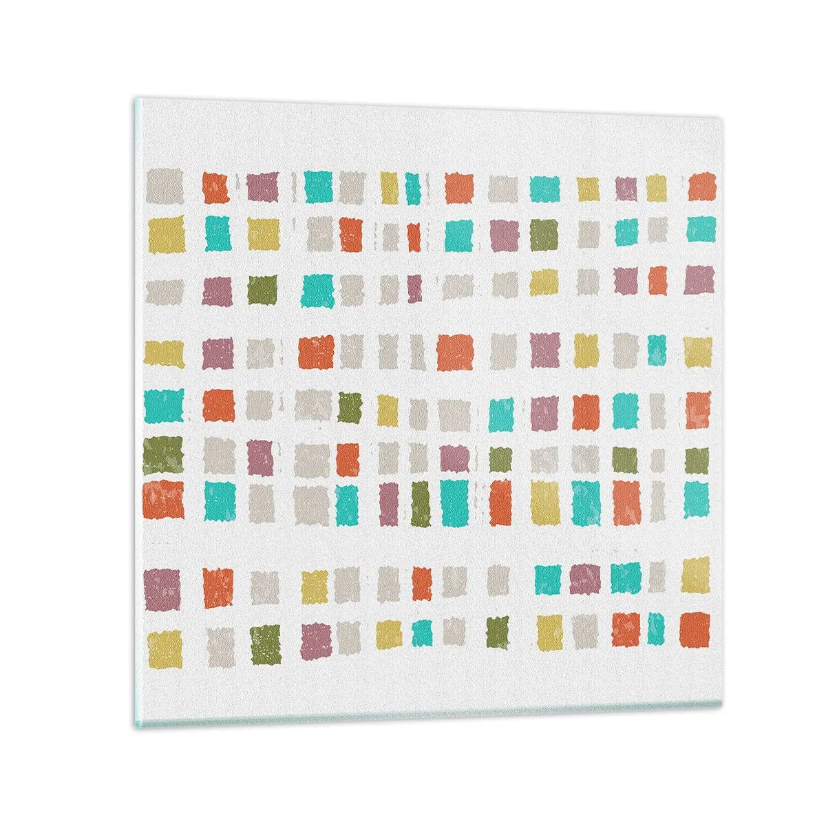 Quadro em vidro - Jogo desconhecido - 30x30 cm