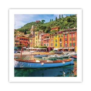 Pôster - Manhã italiana - 50x50 cm