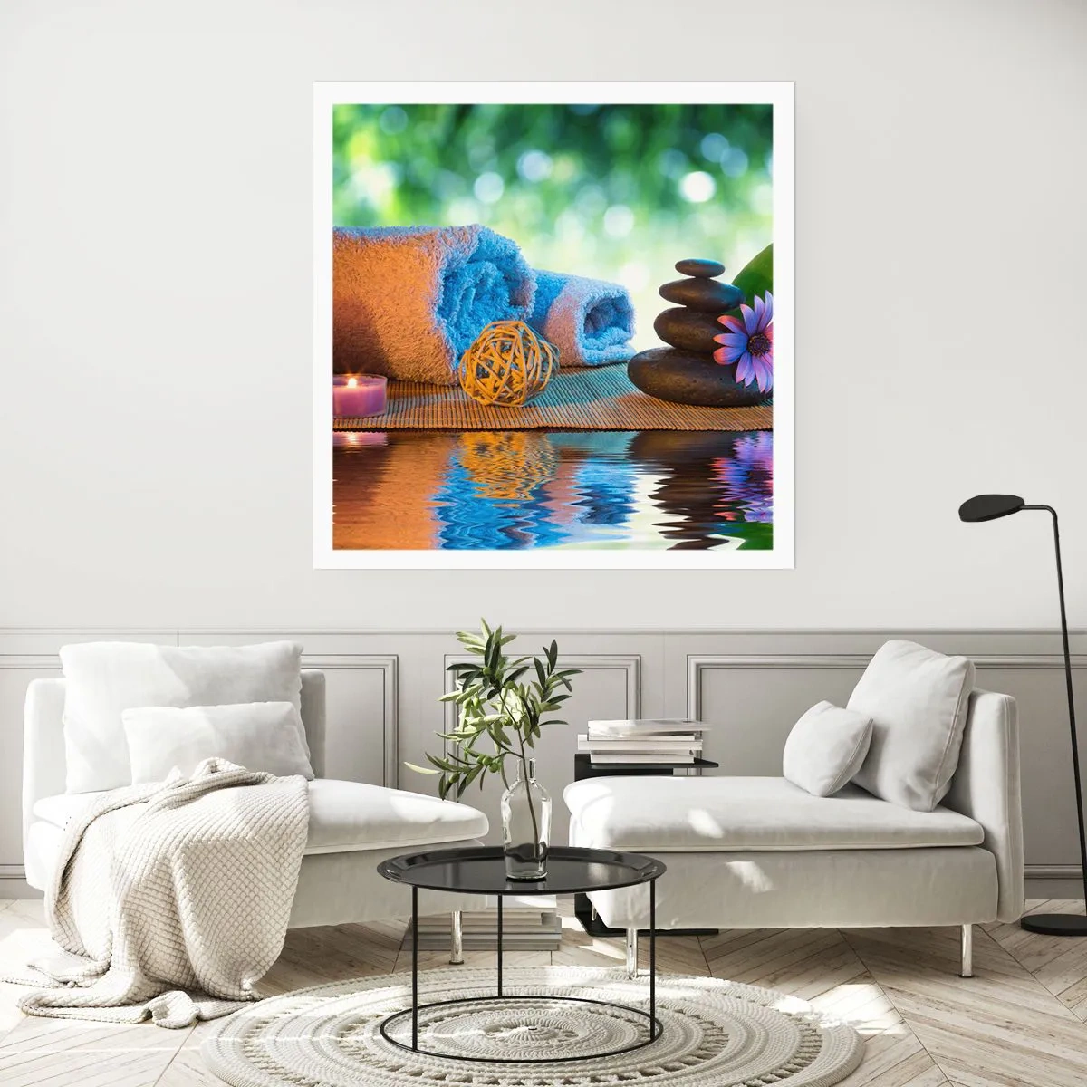 Pôster - Tempo para o corpo - 40x40 cm