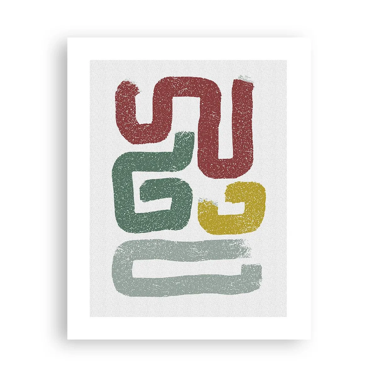 Pôster - Em uma língua desconhecida - 40x50 cm