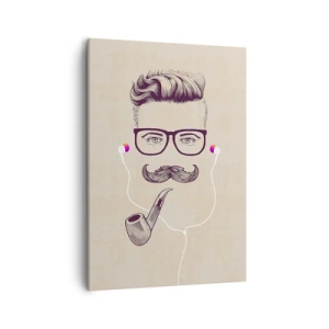 Quadro em tela - Um homem de verdade? - 50x70 cm