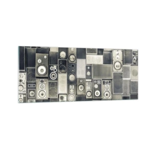 Quadro em vidro - Está tudo bem - 100x40 cm