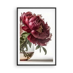 Pôster com moldura preta - Em plena floração de beleza - 61x91 cm