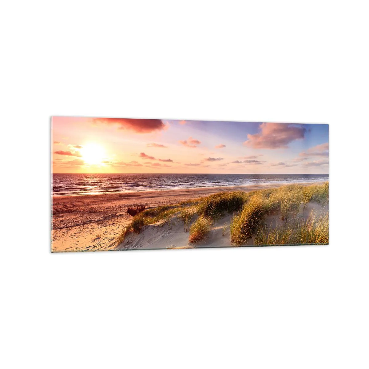 Quadro em vidro - Ar com cheiro de verão - 120x50 cm