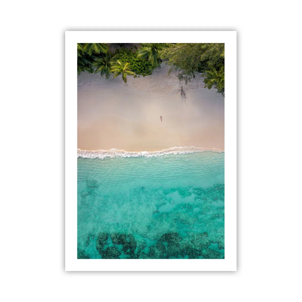 Pôster - Praia do paraíso - 50x70 cm