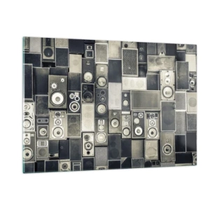 Quadro em vidro - Está tudo bem - 120x80 cm